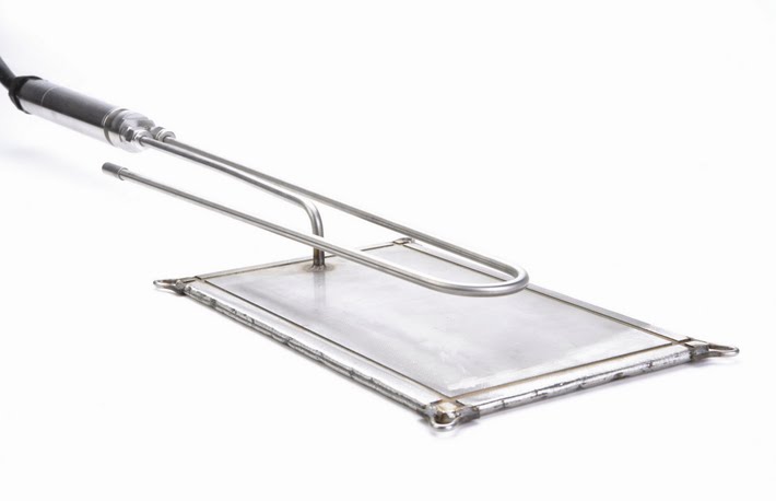 Betondruckmessdose mit Schwingsaitensensor Produktansicht komplett