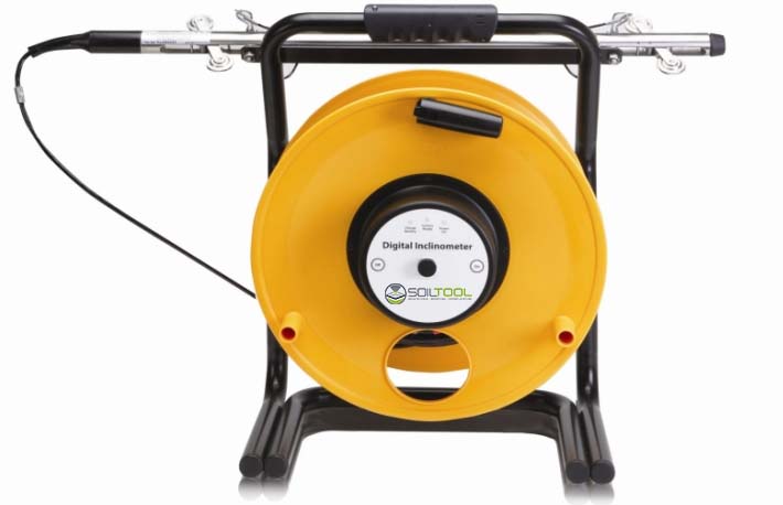 Digitales vertikales Inklinometer Messsystem Produktansicht komplett